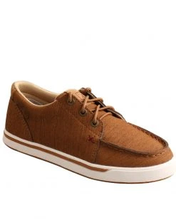 Twisted X Boys' Brown Lace-Up Shoes - Moc Toe -Twisted X shop 2000331698 200 P1 1