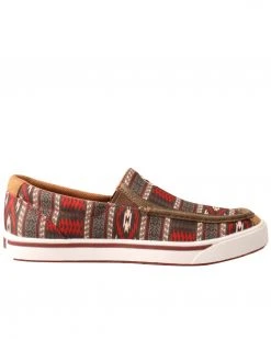 Twisted X Men's Southwestern Slip-On Loper Shoe - Moc Toe Multi -Twisted X shop 2000331701 900 P2