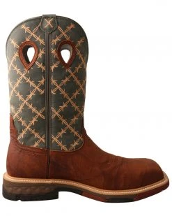 Twisted X Men's CellStretch Western Work Boots - Square Toe -Twisted X shop 2000331824 200 P2
