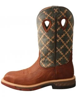 Twisted X Men's CellStretch Western Work Boots - Square Toe -Twisted X shop 2000331824 200 P3