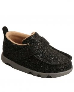 Twisted X Infant Boys' Driving Moc Shoes - Moc Toe For Infant-Boys' Black