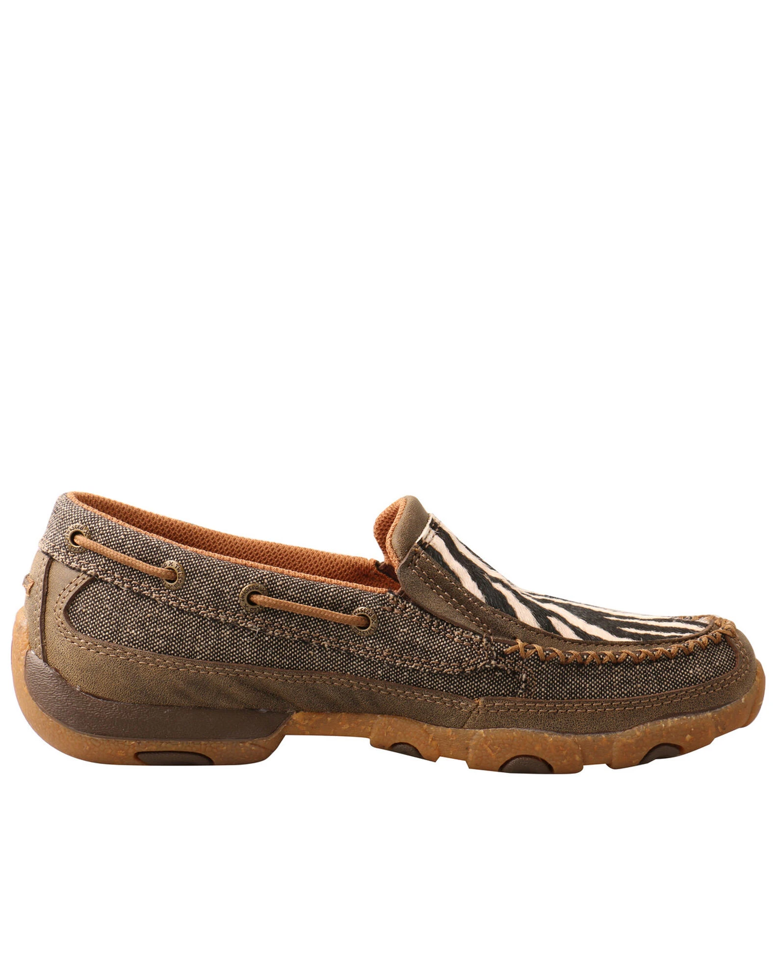 Twisted X Women's Slip-On Driving Shoes - Moc Toe Black 4 Twisted X Women's Slip-On Driving Shoes - Moc Toe Black - Image 2