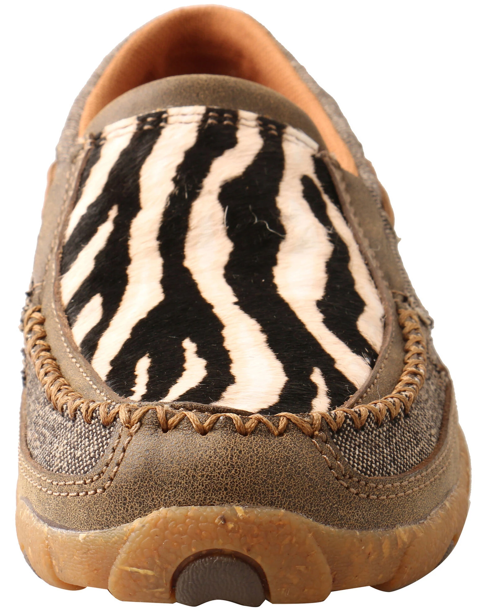 Twisted X Women's Slip-On Driving Shoes - Moc Toe Black 7 Twisted X Women's Slip-On Driving Shoes - Moc Toe Black - Image 5