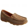 Twisted X Women's Slip-On Driving Shoes - Moc Toe Brown -Twisted X shop 2000334920 200 P1