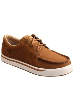 Twisted X Men's Kicks Casual Shoes - Moc Toe Tan