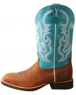 Twisted X Men's Brown HOOey Western Boots - Wide Square Toe -Twisted X shop 2000335014 200 P3