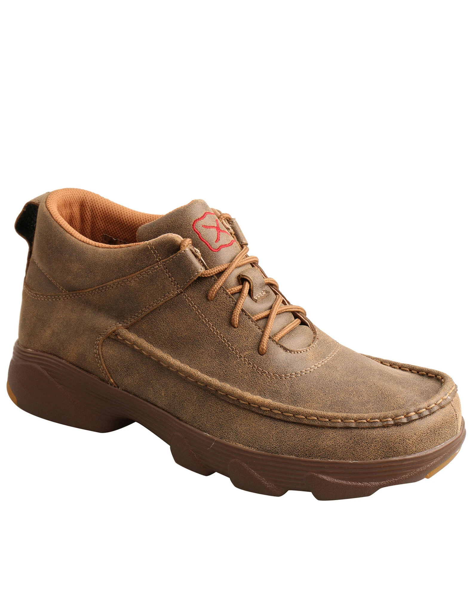 Twisted X Men's Brown Crossover Casual Boots - Moc Toe 3 Twisted X Men's Brown Crossover Casual Boots - Moc Toe