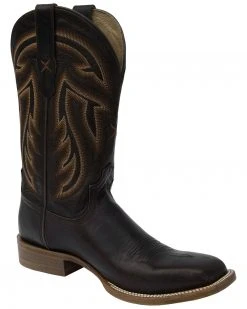 Twisted X Men's Rancher Western Boots - Broad Square Toe Brown