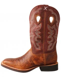 Twisted X Men's Ruff Stock Western Boots - Broad Square Toe -Twisted X shop 2000335020 200 P3