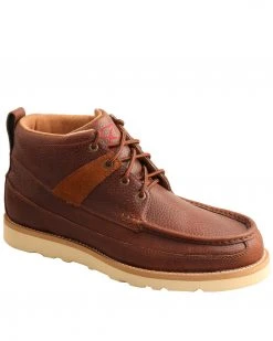 Twisted X Men's Brown Wedge Work Boots - Steel Toe