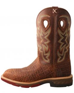 Twisted X Men's Tan Western Work Boots - Soft Toe -Twisted X shop 2000335457 280 P3
