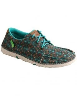 Twisted X Women's Zero-X Turquoise Casual Shoes - Moc Toe -Twisted X shop 2000339947 440 P1 1