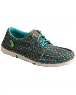 Twisted X shop 31 Twisted X Women's Zero-X Turquoise Casual Shoes - Moc Toe