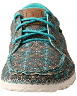 Twisted X Women's Zero-X Turquoise Casual Shoes - Moc Toe -Twisted X shop 2000339947 440 P3