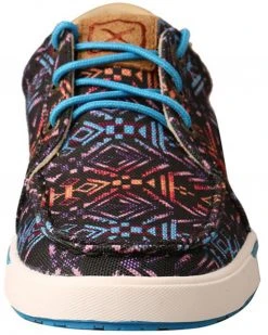 Twisted X Women's Southwestern Casual Shoes - Moc Toe Blue 12 Twisted X Women's Southwestern Casual Shoes - Moc Toe Blue -Twisted X shop 2000341292 400 P4