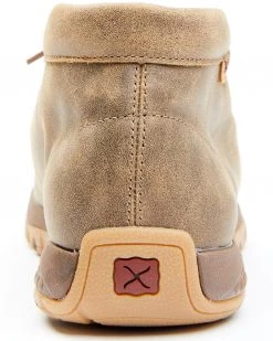 Twisted X Men's Weave Print Chukka Shoes - Moc Toe Brown -Twisted X shop 2000341553 200 P5