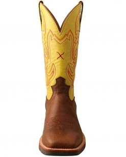 Twisted X Men's Ruff Stock Western Boots - Broad Square Toe -Twisted X shop 2000346895 280 P4