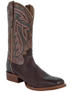 Twisted X Women's Rancher Espresso Western Boots - Square Toe Brown -Twisted X shop 2000349455 200 P1 1