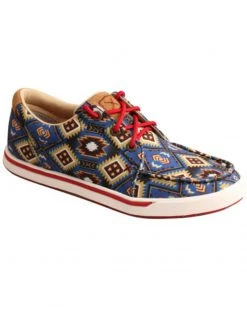 Twisted X Women's Southwestern Print Casual Lace-Up Kick  Multi -Twisted X shop 2000349465 900 P1 1