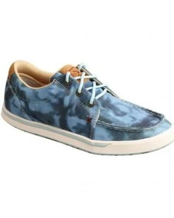 Twisted X Women's Tie-Dye Casual Shoes - Moc Toe Blue -Twisted X shop 2000349466 400 P1 1