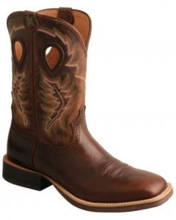 Twisted X Men's Top Hand Western Boots - Wide Square Toe