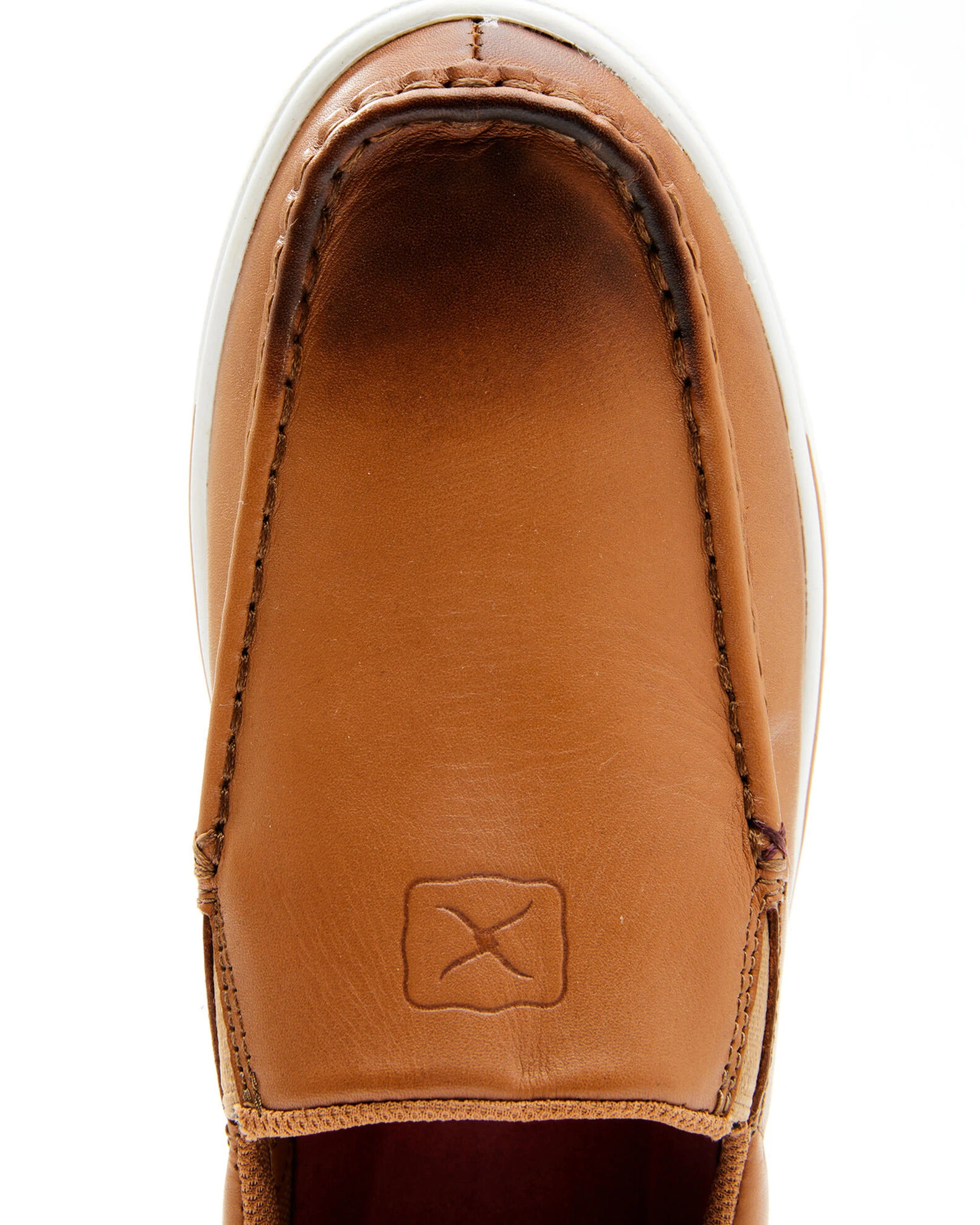 Twisted X Men's Brown Slip-On Casual Sneakers - Moc Toe 8 Twisted X Men's Brown Slip-On Casual Sneakers - Moc Toe - Image 6