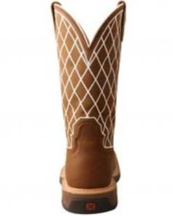 Twisted X Women's Oiled Saddle Western Work Boots - Nano Composite Toe -Twisted X shop 2000350495 200 P4