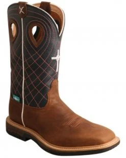Twisted X Women's Cross Waterproof Western Work Boots - Soft Toe