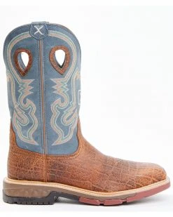 Twisted X Men's Brown Western Work Boots - Alloy Toe -Twisted X shop 2000350503 200 P2