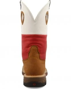 Twisted X Men's American Flag Western Work Boots - Nano Composite Toe -Twisted X shop 2000350856 281 P5