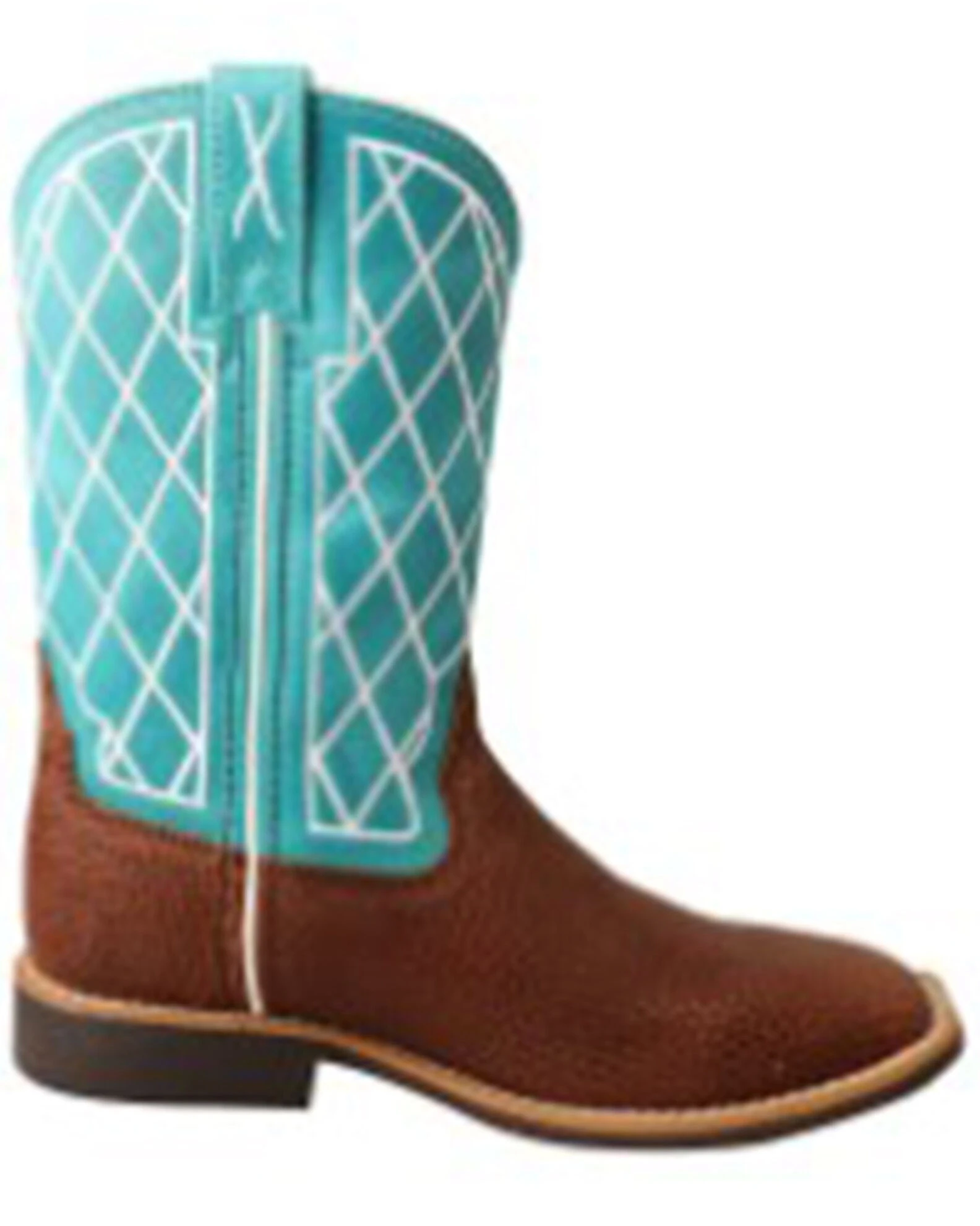 Twisted X Boys' Top Hand Western Boots - Wide Square Toe 4 Twisted X Boys' Top Hand Western Boots - Wide Square Toe - Image 2