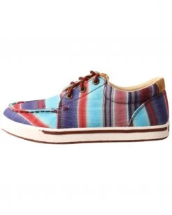 Twisted X Boys' HOOey Serape Print Lace-Up Casual Loper - Moc Toe  Multi -Twisted X shop 2000355846 900 P3