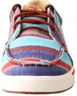 Twisted X Boys' HOOey Serape Print Lace-Up Casual Loper - Moc Toe  Multi -Twisted X shop 2000355846 900 P4