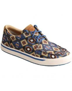 Twisted X Men's Southwestern Pattern Casual Kicks Shoes - Moc Toe Multi -Twisted X shop 2000355850 900 P1 1