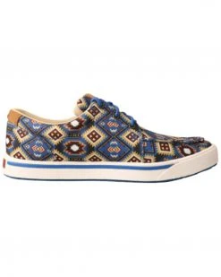 Twisted X Men's Southwestern Pattern Casual Kicks Shoes - Moc Toe Multi -Twisted X shop 2000355850 900 P2