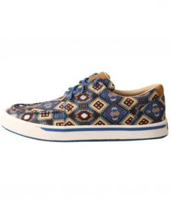 Twisted X Men's Southwestern Pattern Casual Kicks Shoes - Moc Toe Multi -Twisted X shop 2000355850 900 P3