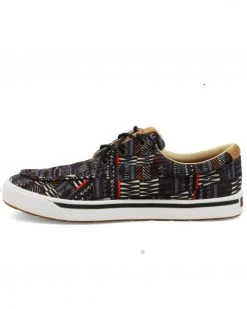 Twisted X Men's Multi Black All-Over Print Kick Lace-Up Causal Shoe  -Twisted X shop 2000355851 900 P3