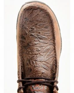 Twisted X Men's Boat Driving Shoes - Moc Toe Chocolate -Twisted X shop 2000355852 240 P6
