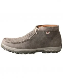 Twisted X Men's CellStretch® Chukka Driving Shoe - Moc Toe Grey 11 Twisted X Men's CellStretch® Chukka Driving Shoe - Moc Toe Grey -Twisted X shop 2000356677 020 P3
