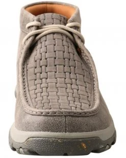 Twisted X Men's CellStretch® Chukka Driving Shoe - Moc Toe Grey 12 Twisted X Men's CellStretch® Chukka Driving Shoe - Moc Toe Grey -Twisted X shop 2000356677 020 P4