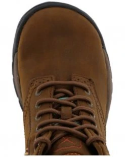 Twisted X Women's 4" All Around Lace Up Hiking Multi Brown Work Boot - Round Toe  -Twisted X shop 2000356831 200 P6