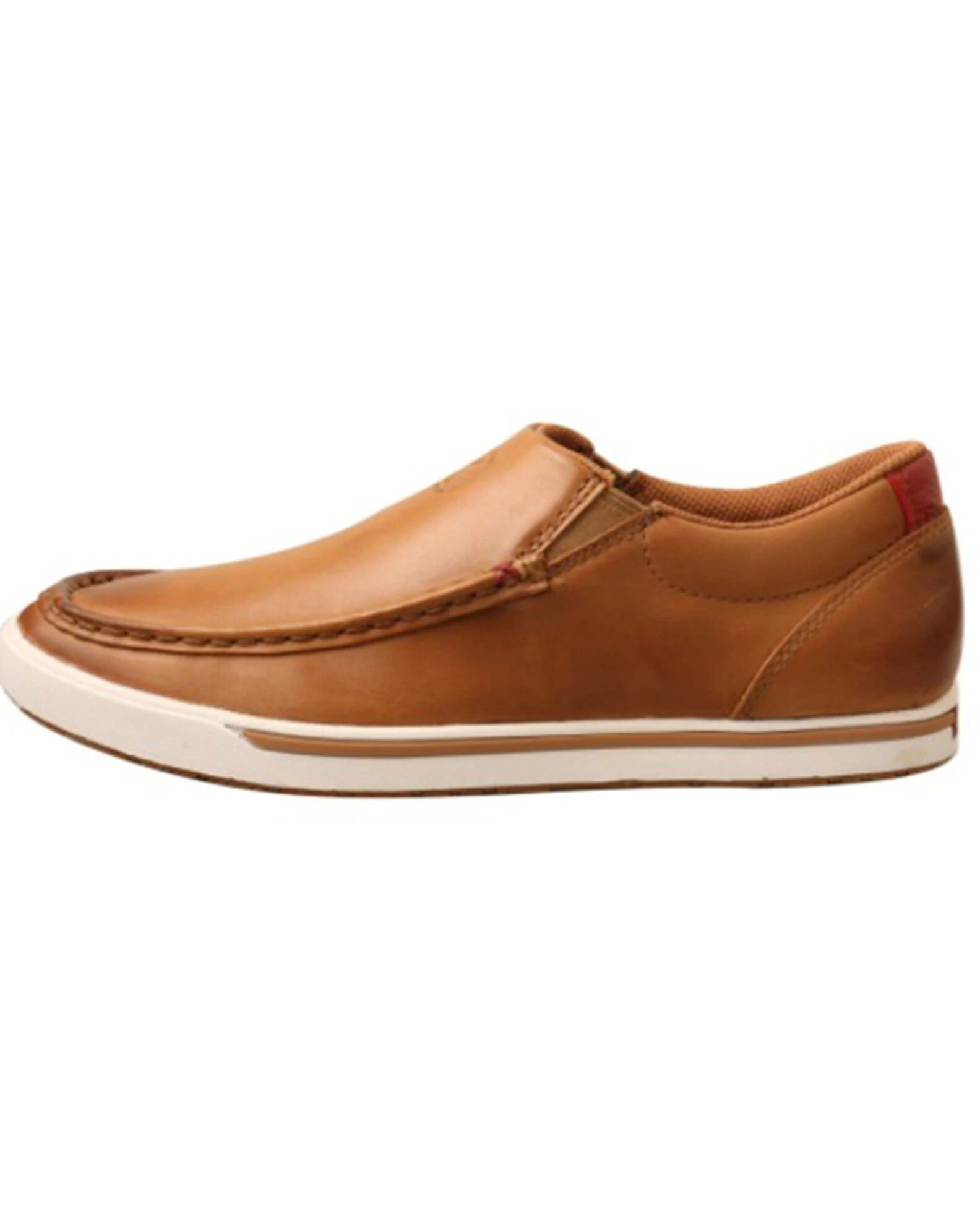 Twisted X Women's Burnished Leather Slip-On Shoes Brown 5 Twisted X Women's Burnished Leather Slip-On Shoes Brown - Image 3