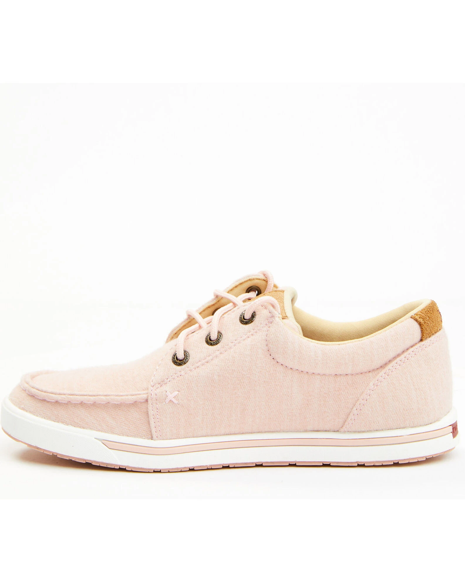 Twisted X Women's Baby Pink Casual Shoes - Moc Toe 5 Twisted X Women's Baby Pink Casual Shoes - Moc Toe - Image 3