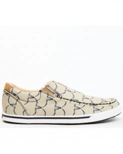 Twisted X Women's Steerhead Skull Print Slip-On Casual Shoe - Moc Toe Beige/khaki 11 Twisted X Women's Steerhead Skull Print Slip-On Casual Shoe - Moc Toe Beige/khaki -Twisted X shop 2000356913 250 P2