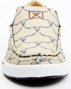 Twisted X Women's Steerhead Skull Print Slip-On Casual Shoe - Moc Toe Beige/khaki 13 Twisted X Women's Steerhead Skull Print Slip-On Casual Shoe - Moc Toe Beige/khaki -Twisted X shop 2000356913 250 P4