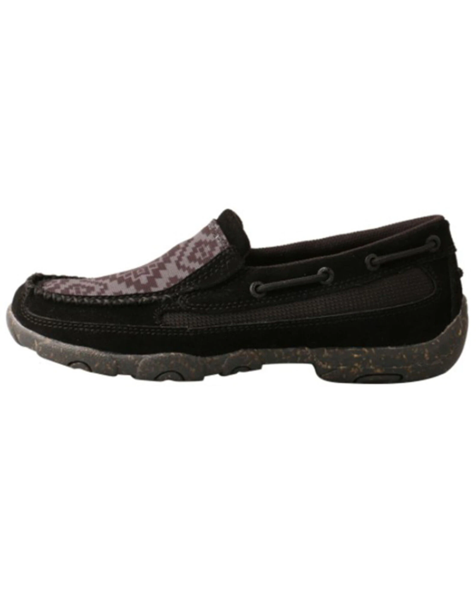 Twisted X Women's Southwestern Vamp Slip-On Driving Moc Black 5 Twisted X Women's Southwestern Vamp Slip-On Driving Moc Black - Image 3