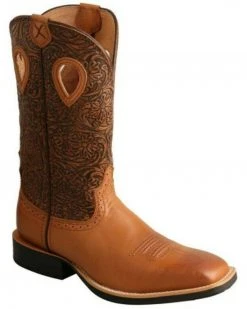 Twisted X Women's Ruff Stock Western Boots - Broad Square Toe