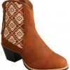 Twisted X Women's Southwestern Printed Full-Grain Leather Western Booties - Round Toe  -Twisted X shop 2000356921 200 P1