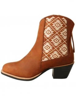 Twisted X Women's Southwestern Printed Full-Grain Leather Western Booties - Round Toe  -Twisted X shop 2000356921 200 P3