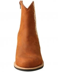 Twisted X Women's Southwestern Printed Full-Grain Leather Western Booties - Round Toe  -Twisted X shop 2000356921 200 P4